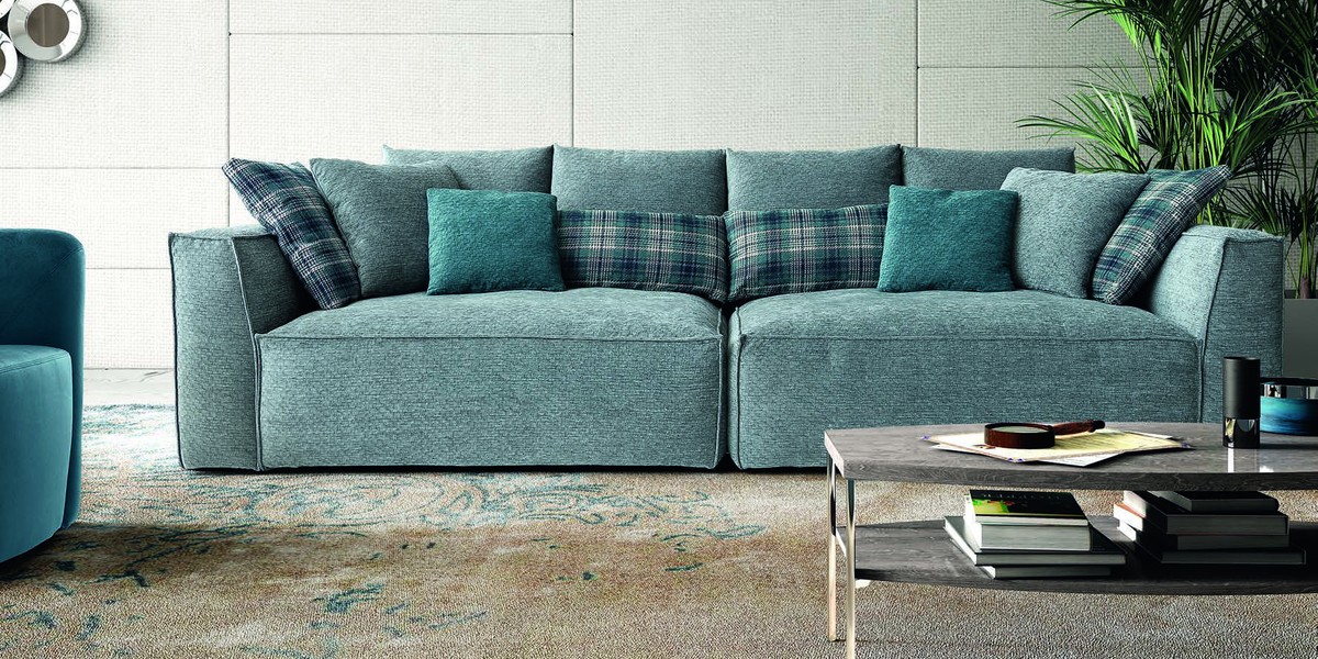 Sofa Piuma 282 cm Modum