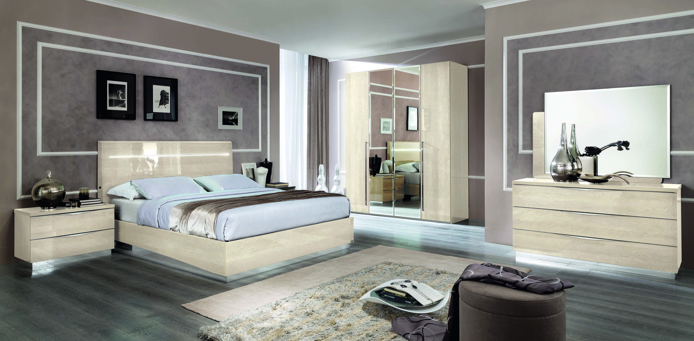 Schlafzimmer Platinum Sabbia – Camelgroup