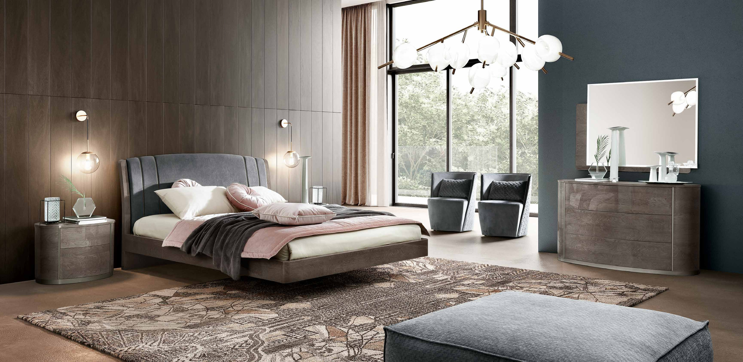 Schlafzimmer Round Silver Birch – Camelgroup