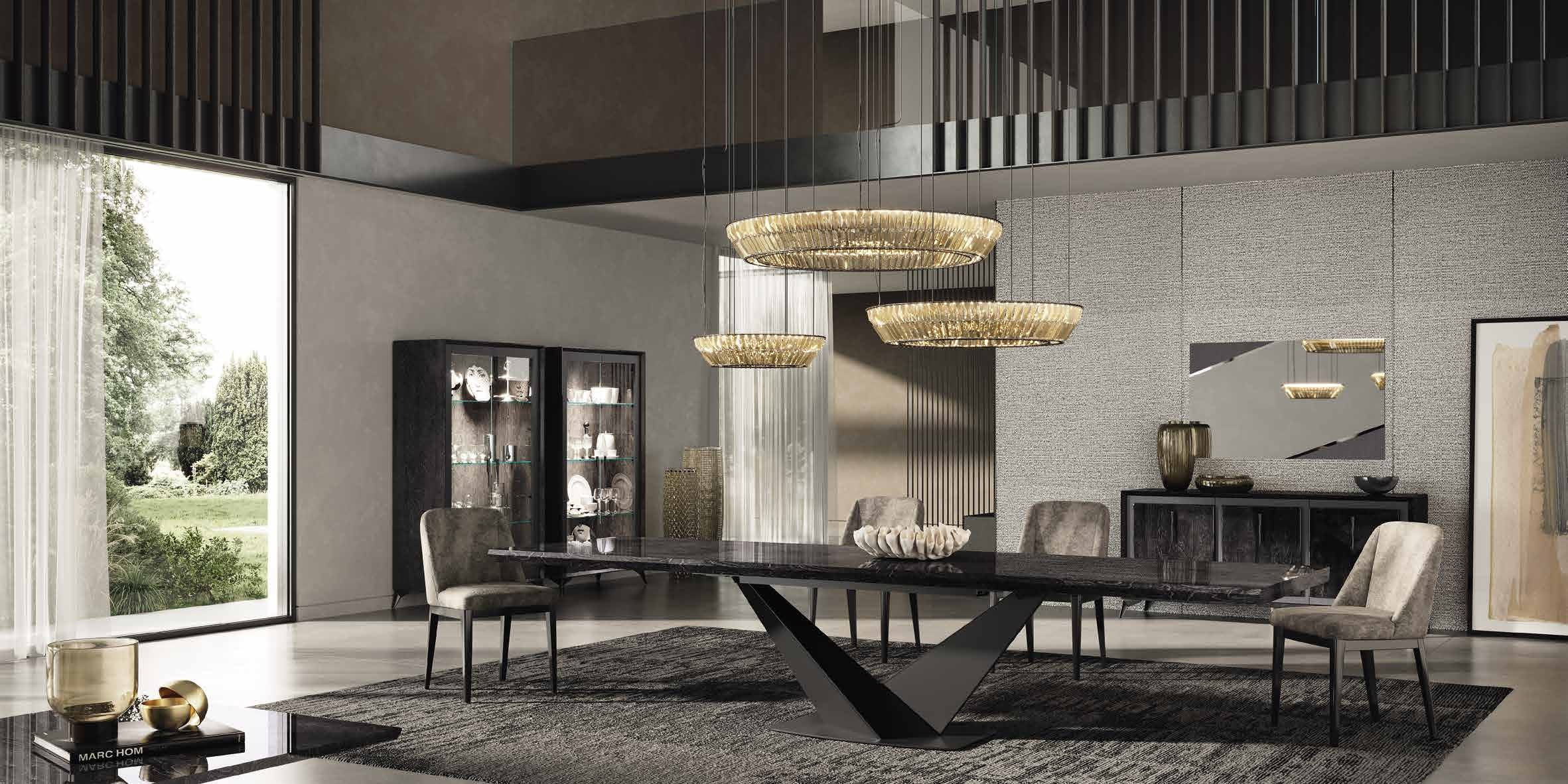 Wohn- und Esszimmer Krystal MedBlue – Camelgroup