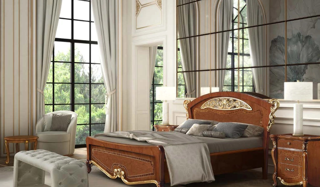 Schlafzimmer Fenice Radica / Noce C39