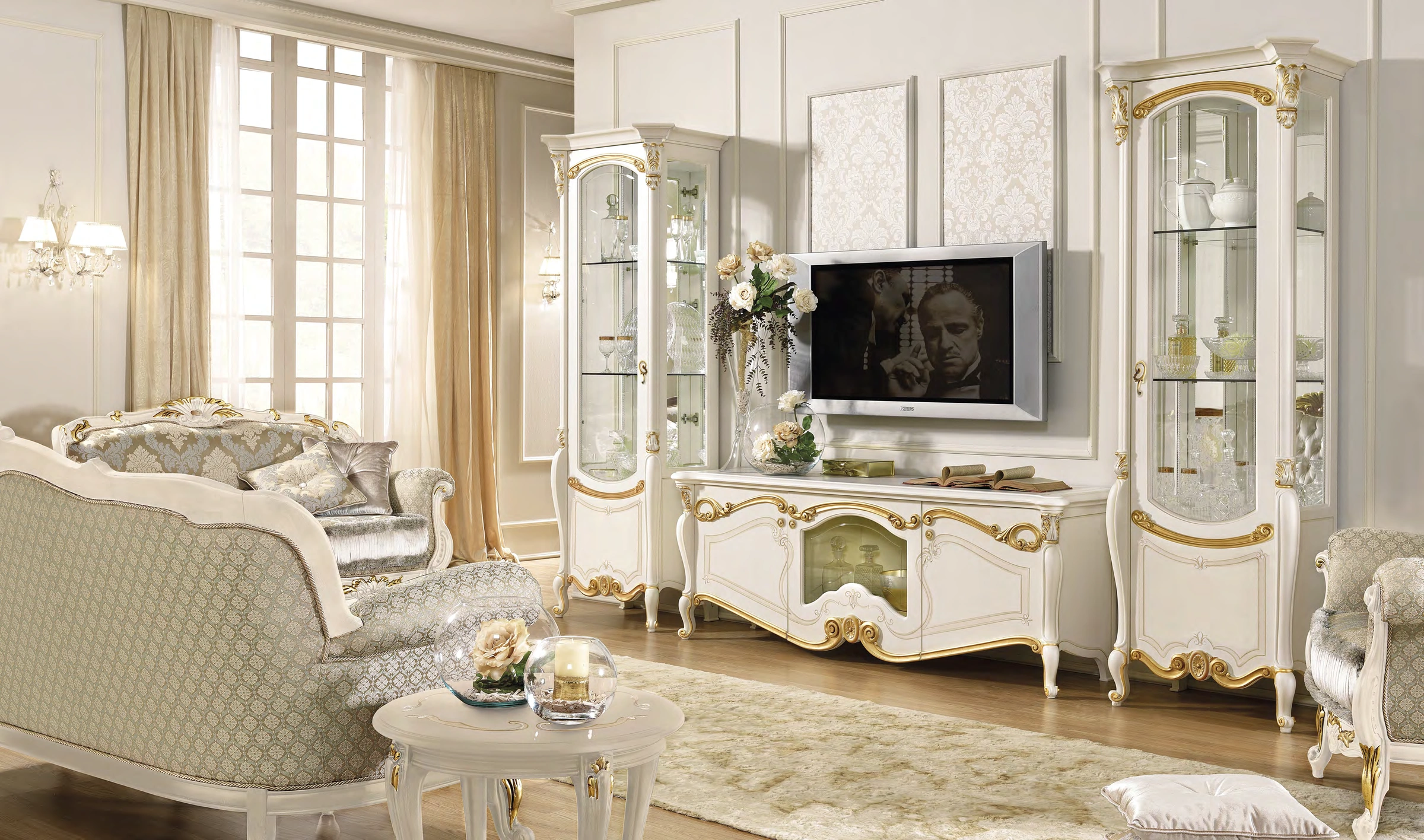 Italienische Wohnzimmermöbel Fenice