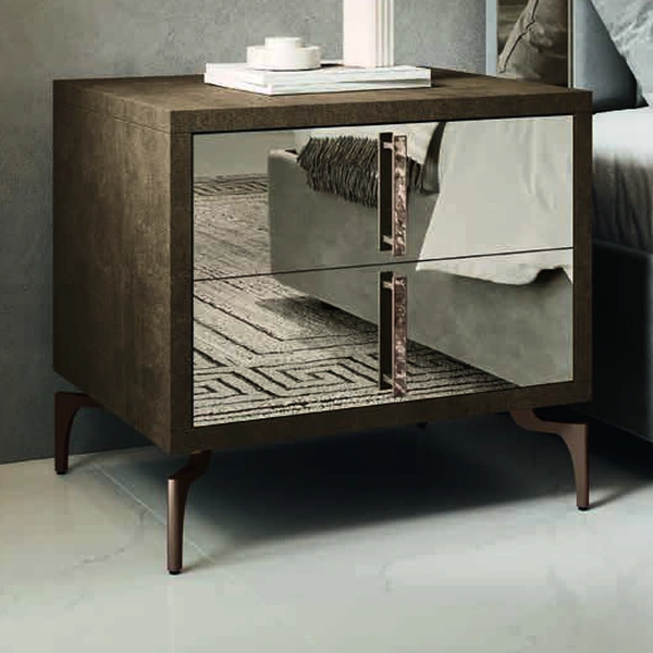 Nachttisch Thea – Bronze