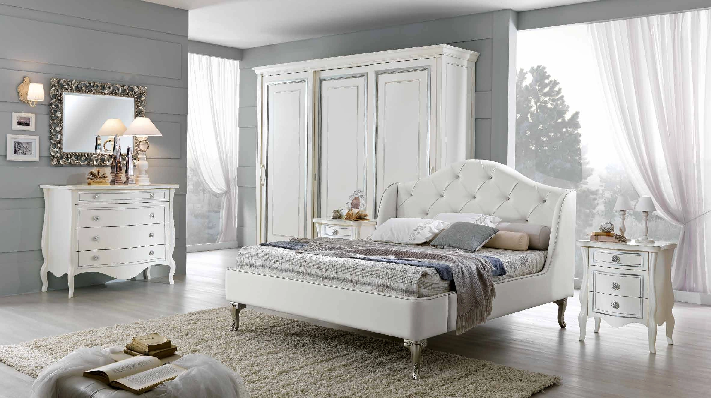 Schlafzimmer Leopardi – Antikweiß 10 | Eurodesign