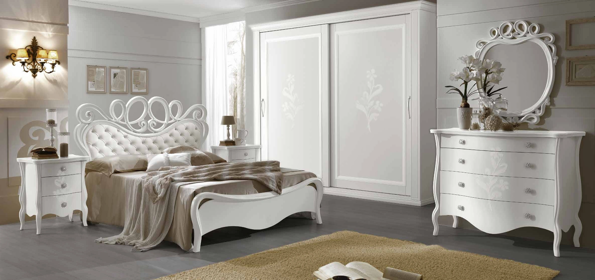 Schlafzimmer Leopardi – Mattweiß 11 | Eurodesign