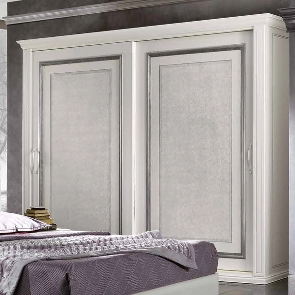 Armadio Veneziano – Bianco damascato madreperla 9