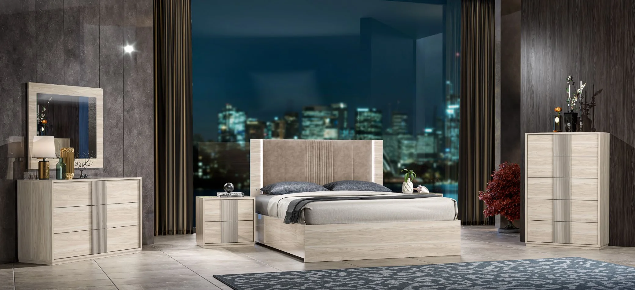 Camera da letto Dafne Beige Van Guard H2O