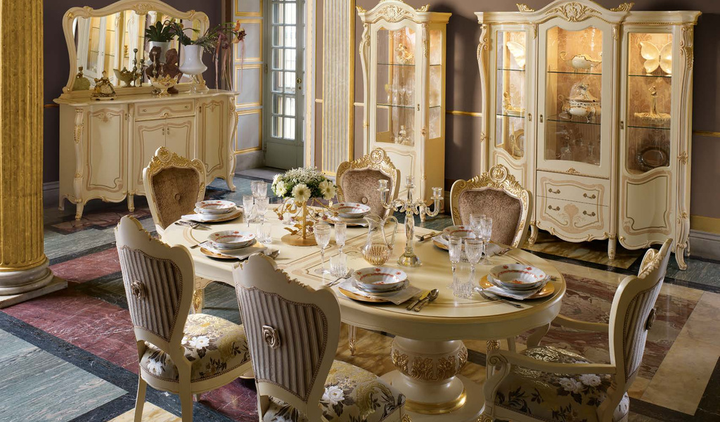Esszimmer und Wohnzimmer Opera Mobilpiù Luxury