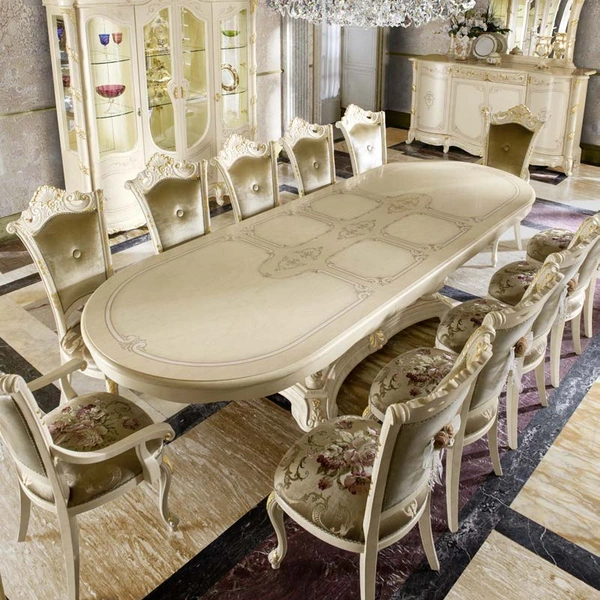Ovaler Esstisch Madame Royale 230/280