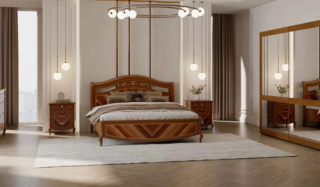 Schlafzimmer Prestige2 – Medium Walnut C39