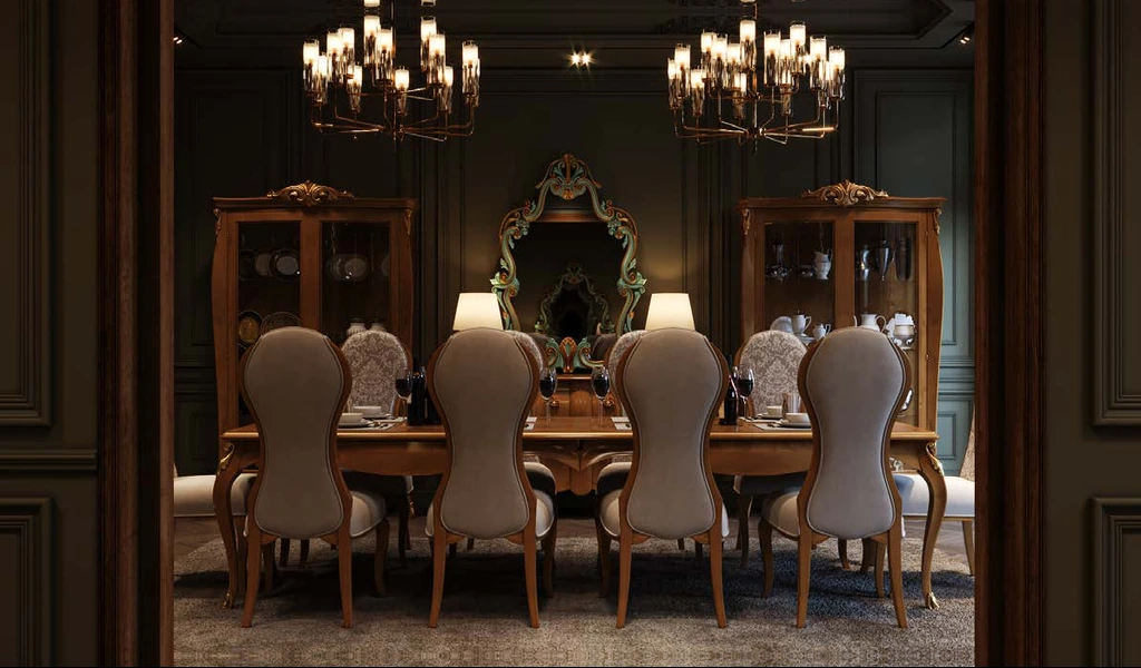 Esszimmer und Wohnzimmer Incanto C39 Dunkel