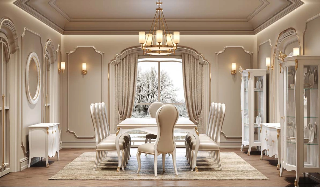 Esszimmer und Wohnzimmer Incanto C39 Hell