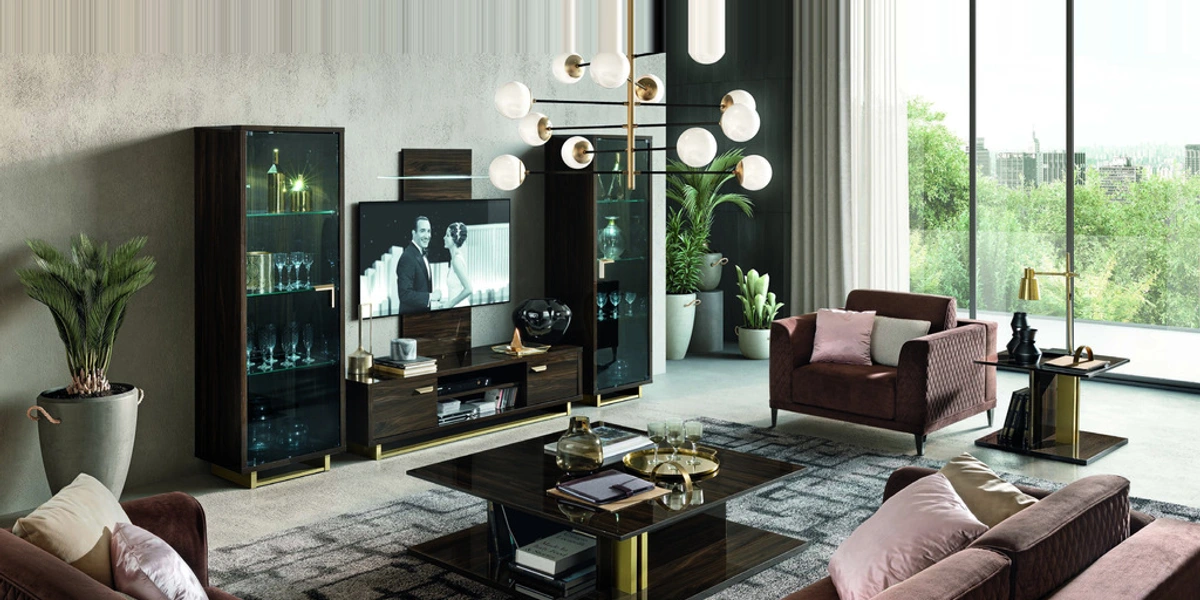 Wohnzimmer Volare Noce Patrizio – Camelgroup