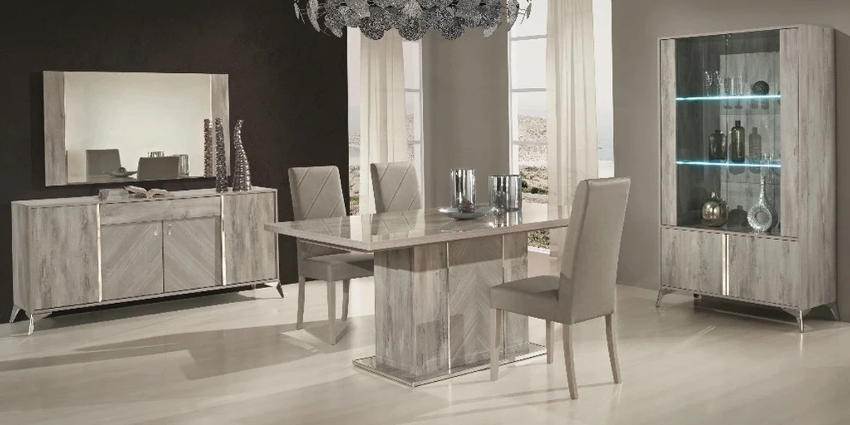 Столовая Alexa Grigio Chiaro H2O – H2O Design
