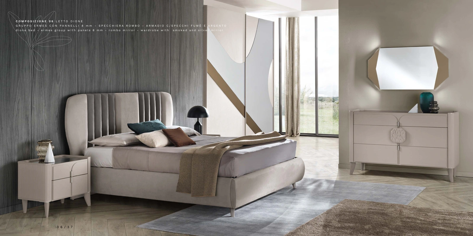Schlafzimmer Ermes Tortora