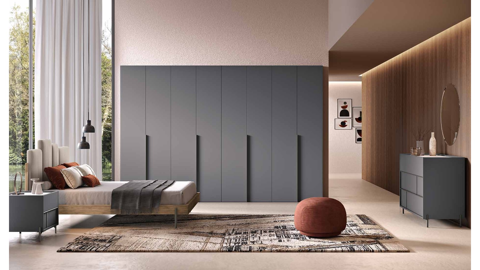 Schlafzimmer SKY NIGHT DESK 127
