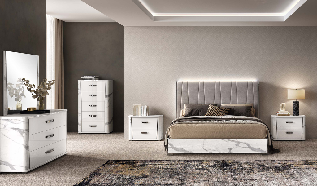 Schlafzimmer Anna – Weiß – Status