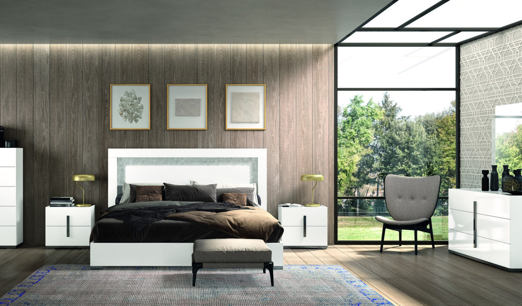 Schlafzimmer Mara – Weiß – Status