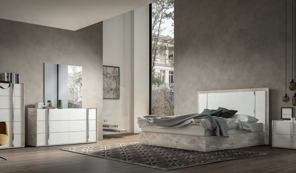 Schlafzimmer Treviso – Betonoptik – Status
