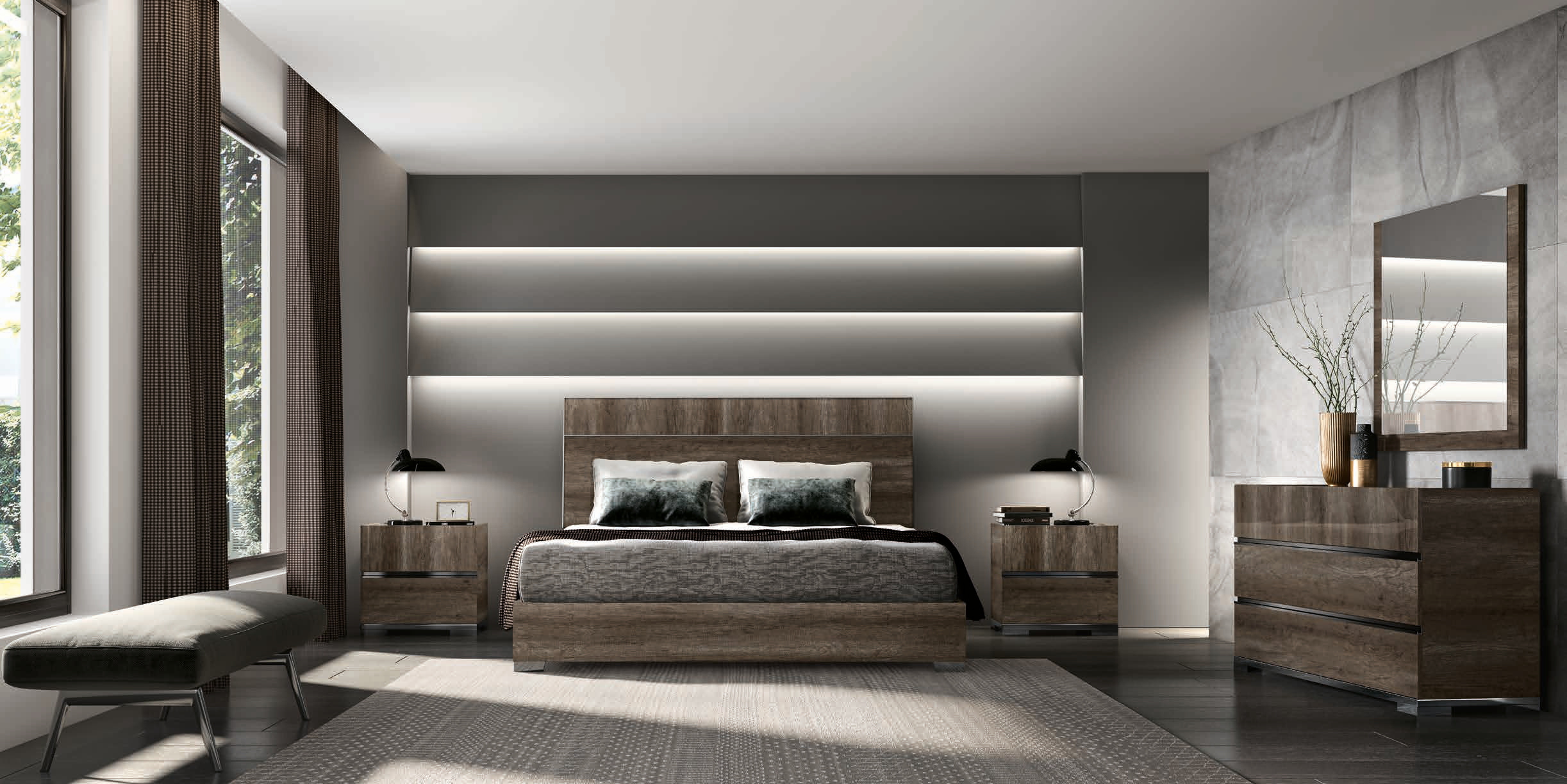 Schlafzimmer Dea – Eiche Vintage – Status