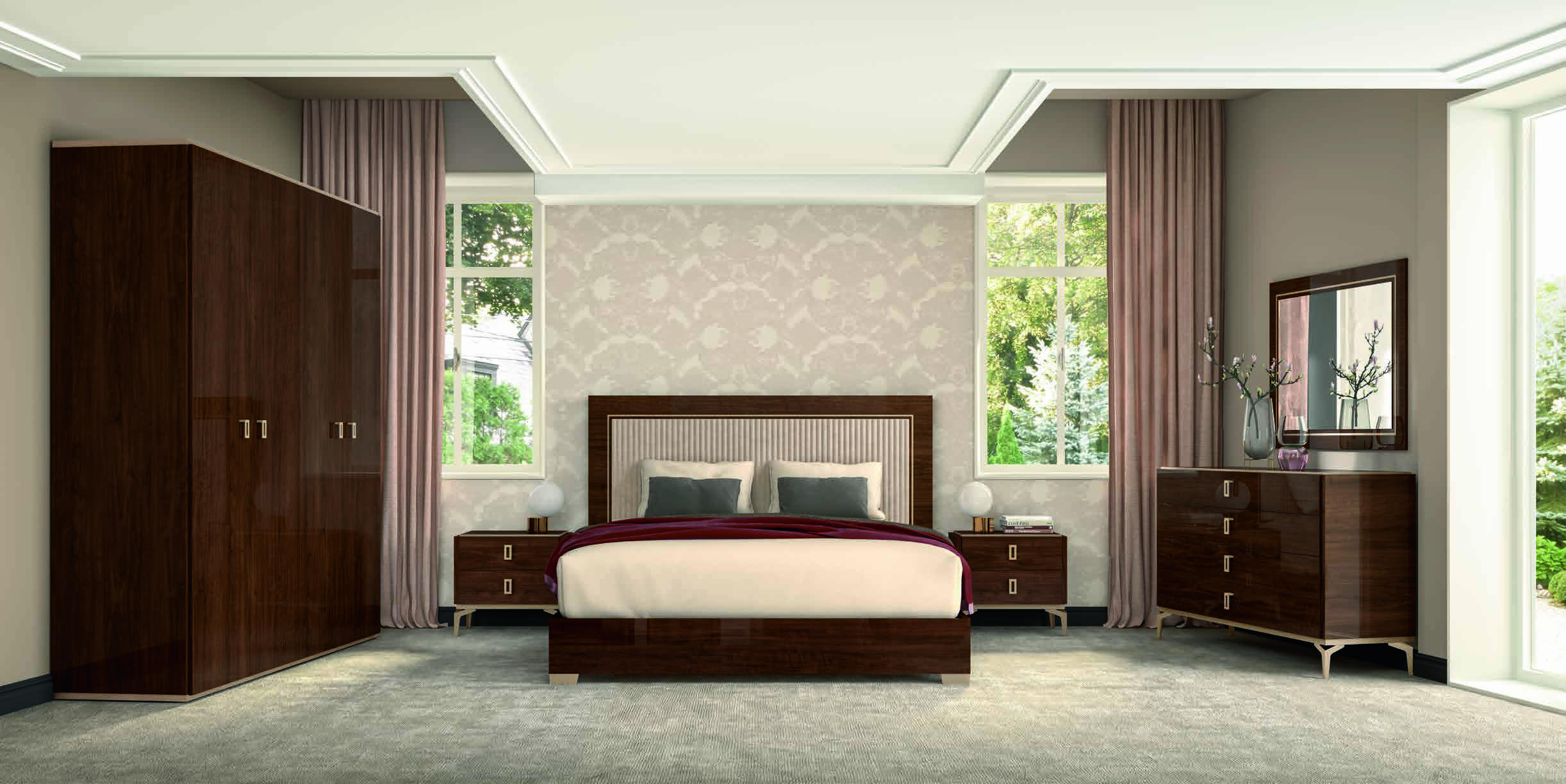 Schlafzimmer Eva – Nussbaum – Status
