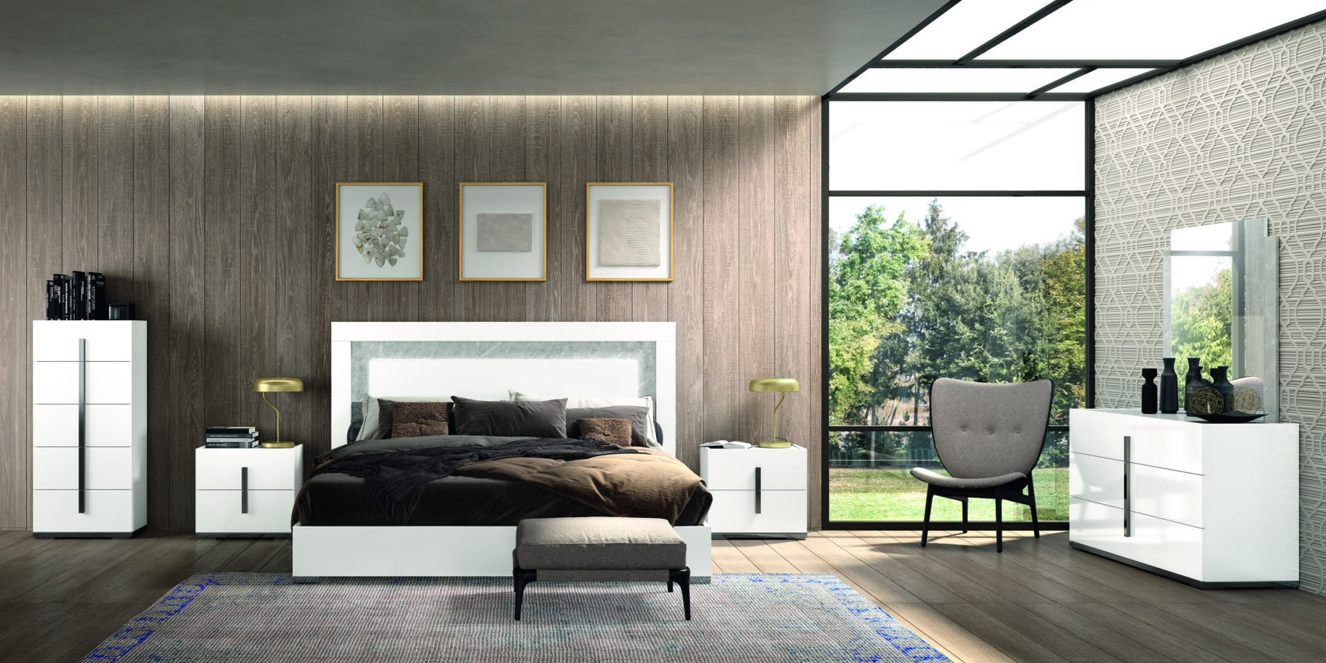 Schlafzimmer Mara – Weiß – Status