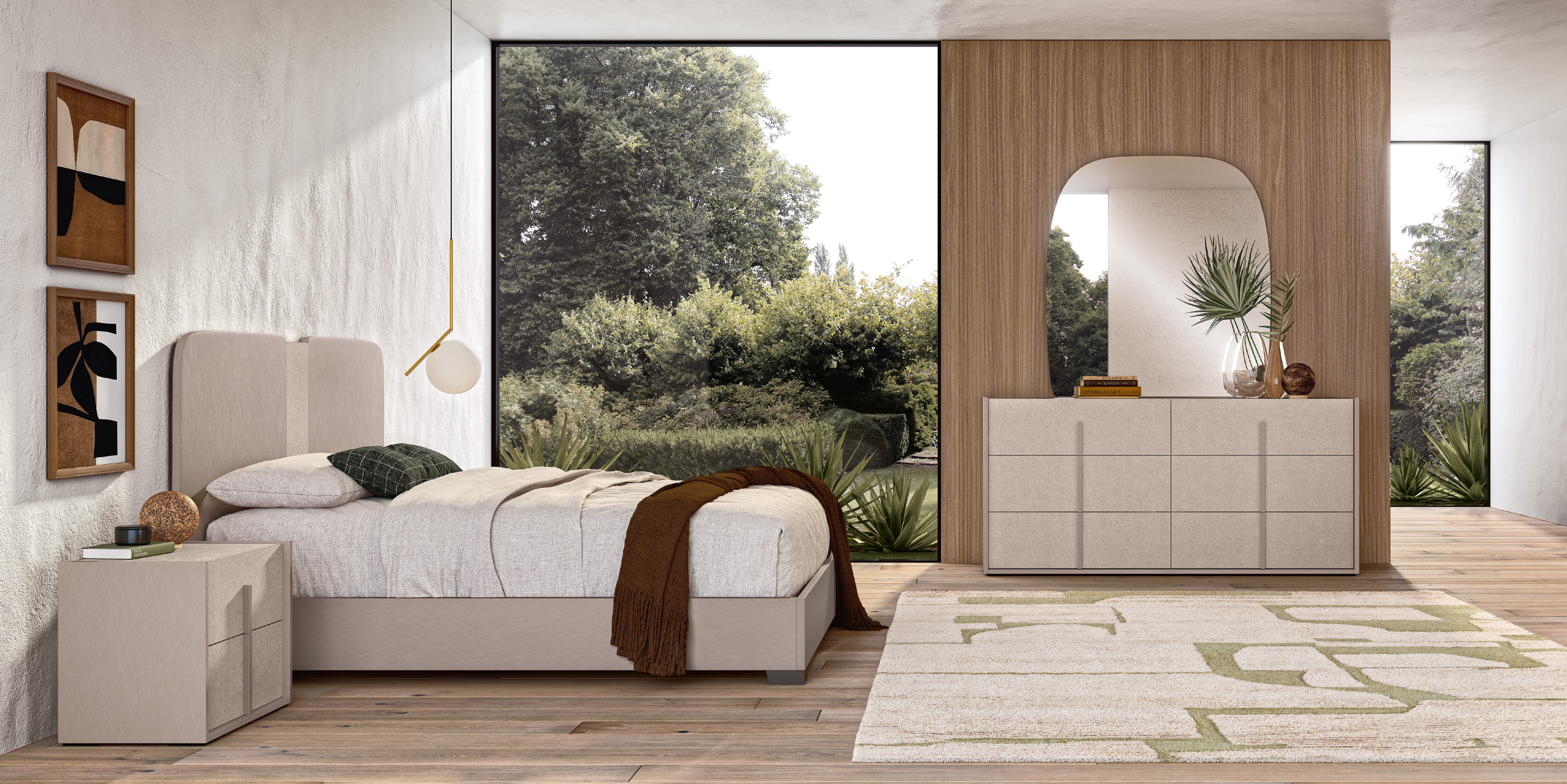 Schlafzimmer Neka Beige Mélange – Status