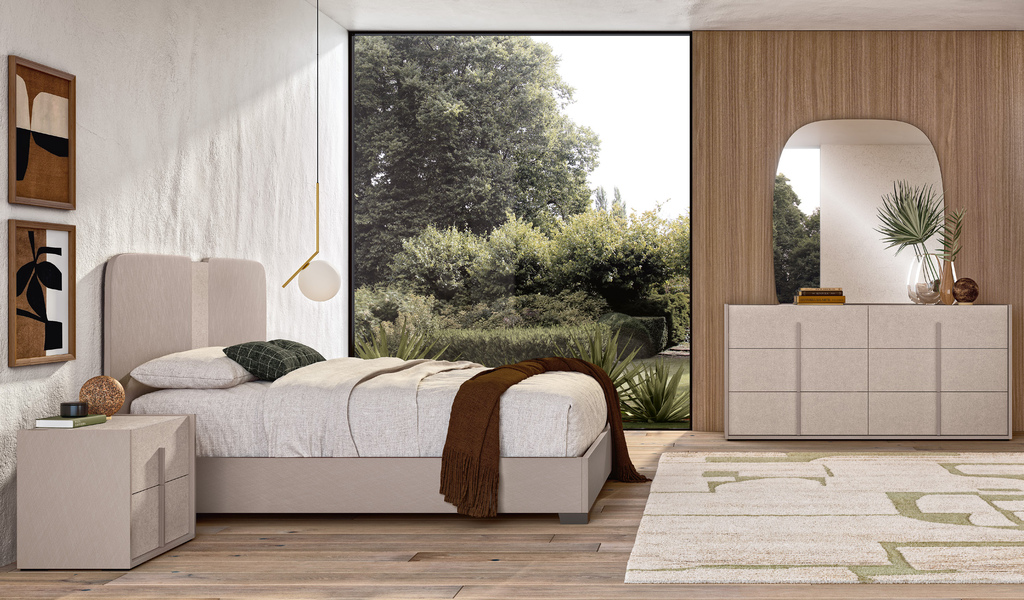 Schlafzimmer Neka Beige Mélange – Status