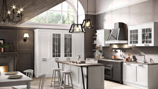 cucina componibile meryland Bianco
