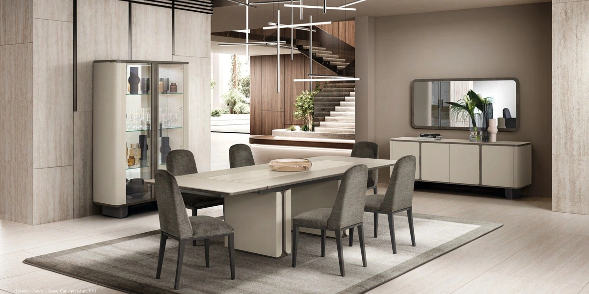 Esszimmer und Wohnzimmer Perla von Arredoclassic