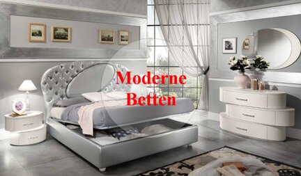 links moderne bett