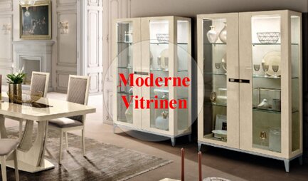 links moderne vitrinen