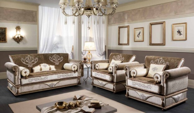 sofa unique 3 platz 2 sessel